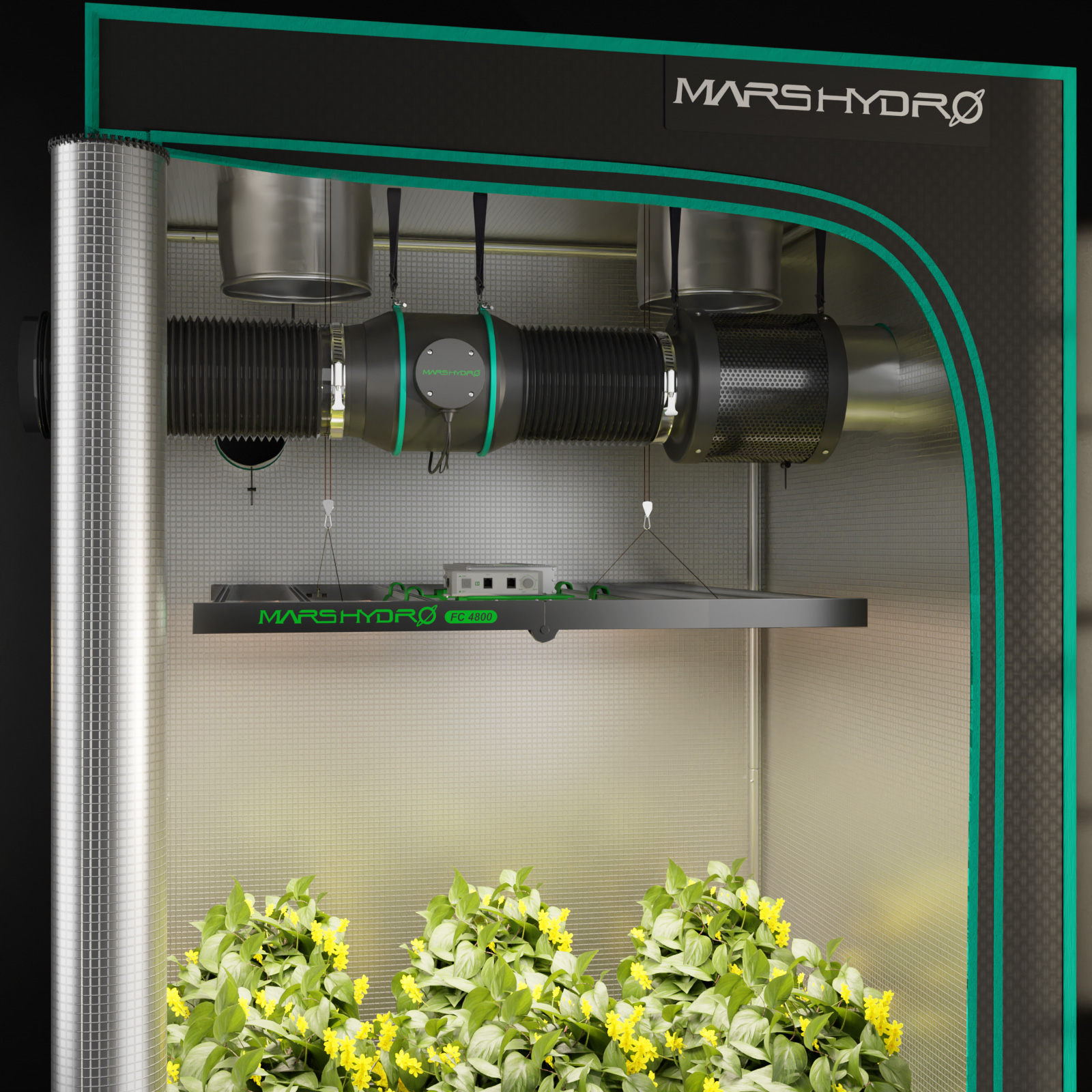 Kit ventilateur Mars Hydro 6" - Image 8