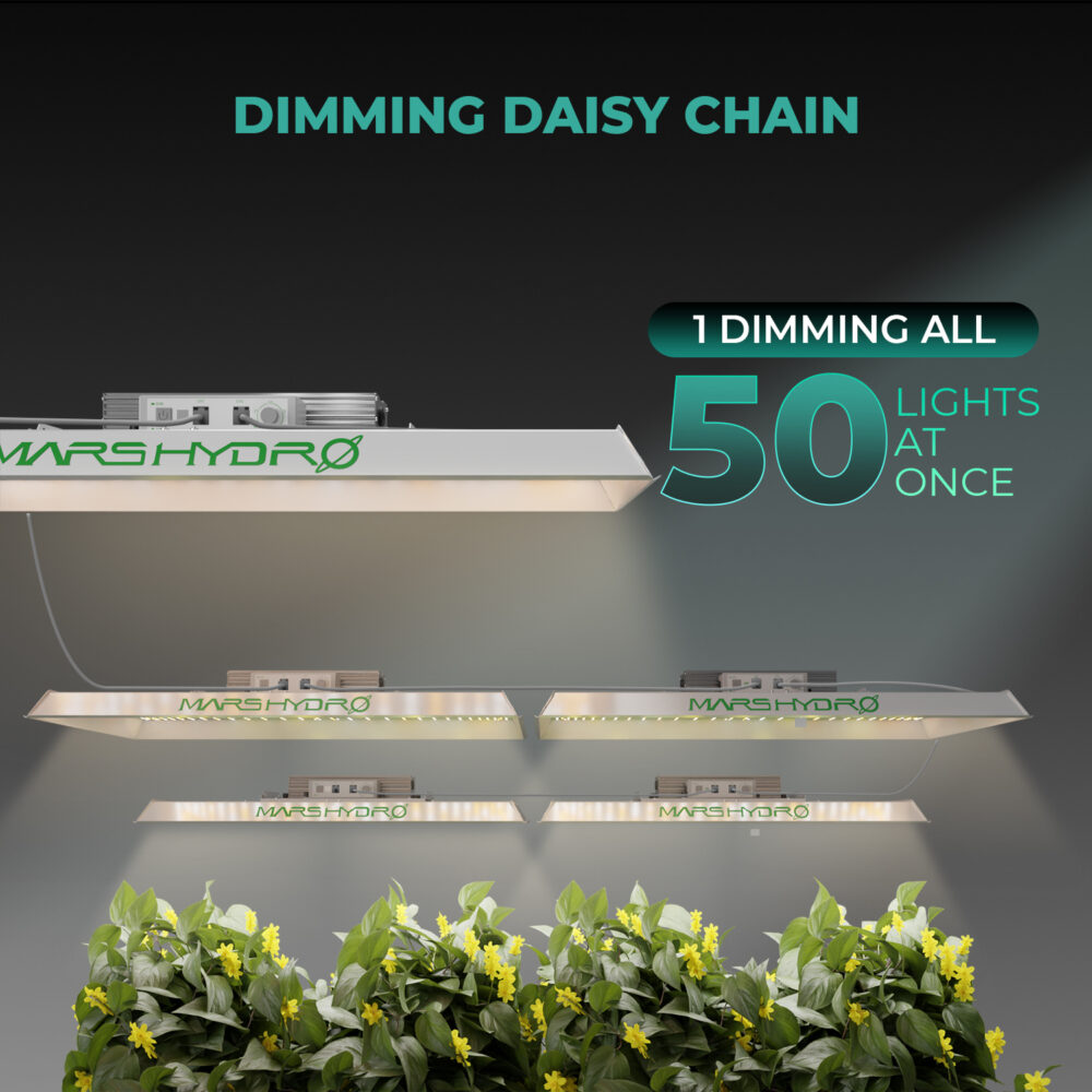 Mars Hydro TSW 2000 Full Spectrum LED Grow Light 300W - Image 3